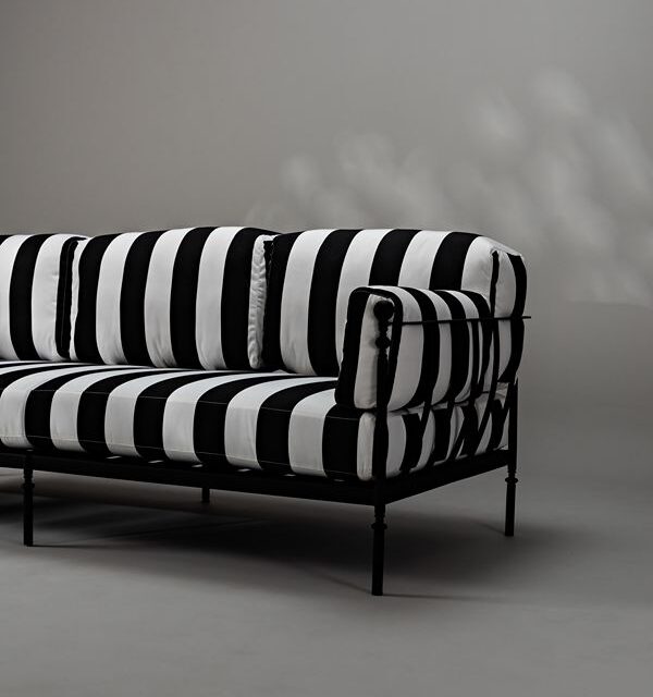 WATERSIDE II 3 SEATER SOFA WITH CUSHIONS  - OS114, 114.2
